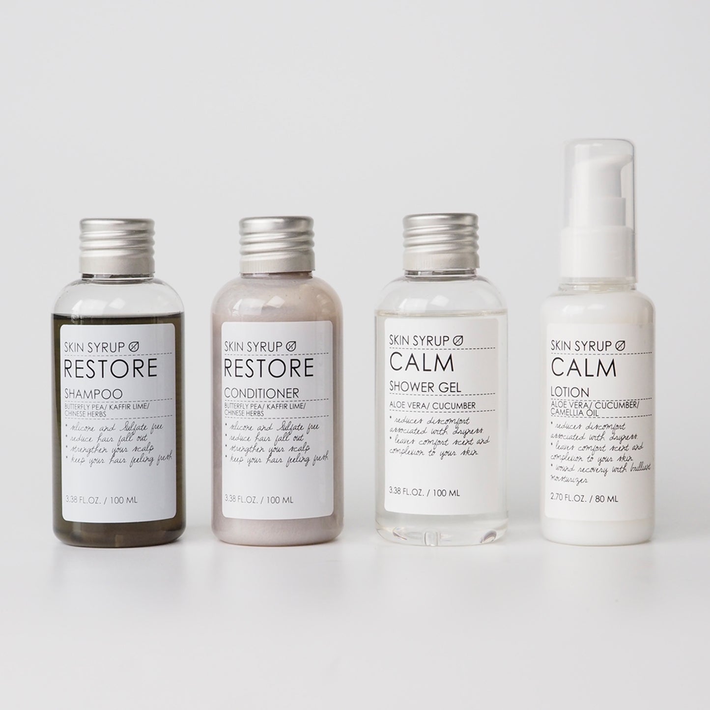 Full set Travel: Hair + Body care