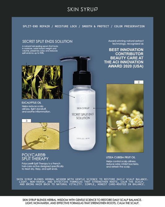 ผมแห้งและปลายแตก: สาเหตุและวิธีฟื้นฟูให้ผมนุ่มลื่น | Skin Syrup