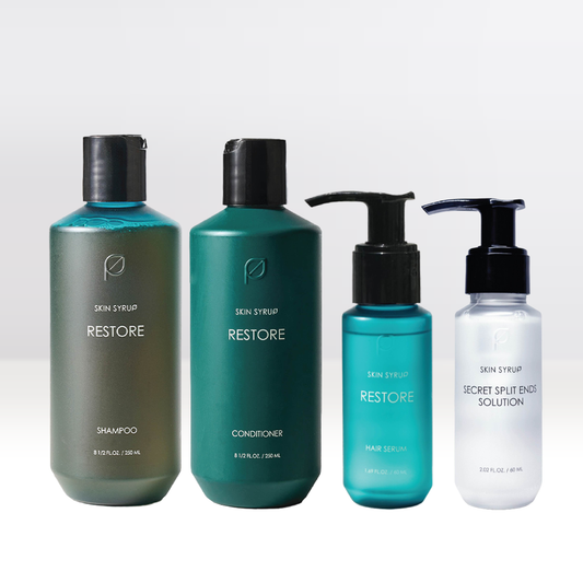 [NEW] Restorative scalp care set + Secret Split End Solution (เซ็ตดูแลหนังศีรษะ ฟื้นฟูปลายผมแห้งเสีย แตกปลาย)