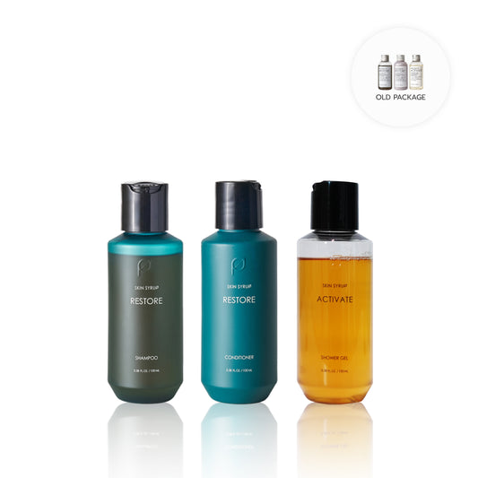[NEW] TRAVEL SET B – HAIR CARE & SHOWER GEL (S)