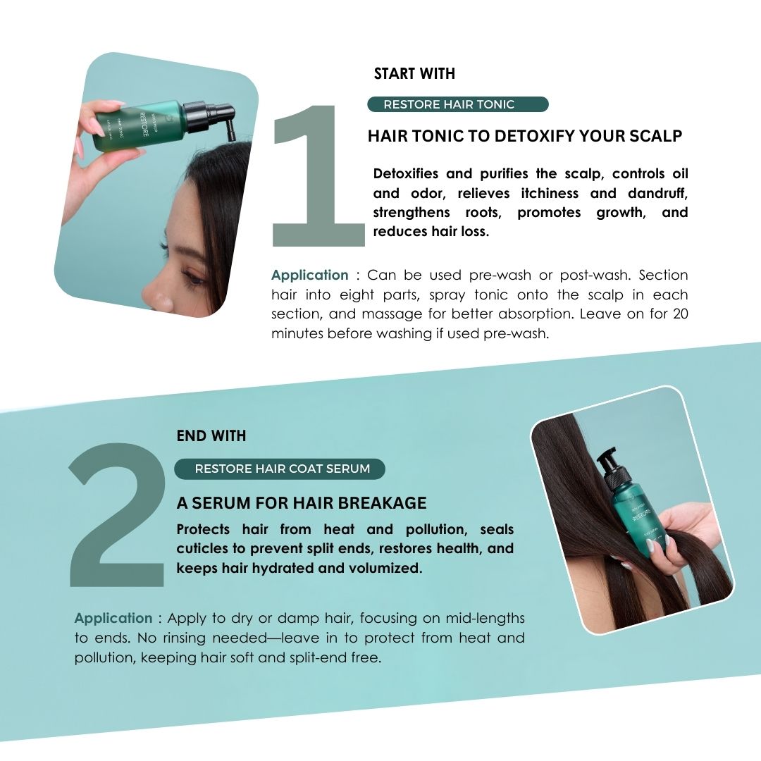 Restore hair coat serum