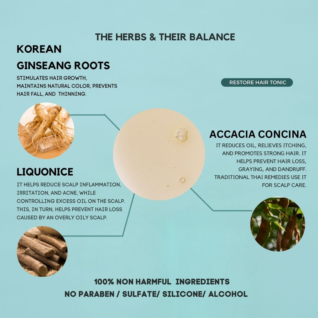 Restore hair tonic