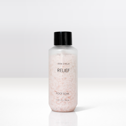 [New] Relief Foot Soak เกลือสมุทรแช่เท้าผสมใบชากลัด จาก SKIN SYRUP