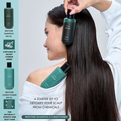 [NEW] Starter kit: Restore shampoo + conditioner