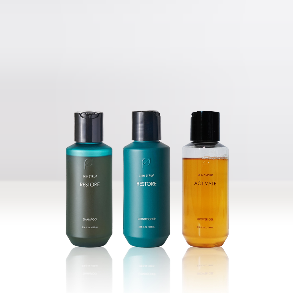 [NEW] TRAVEL SET B – HAIR CARE & SHOWER GEL (S)