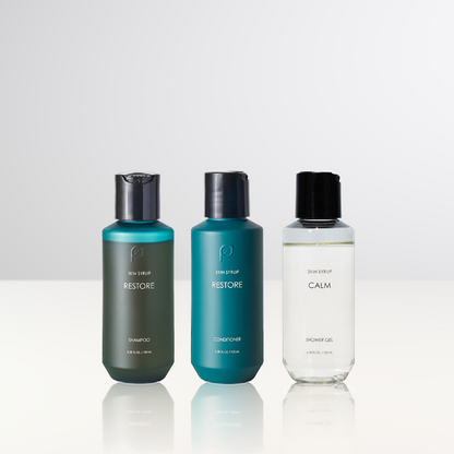 [NEW] TRAVEL SET B – HAIR CARE & SHOWER GEL (S)