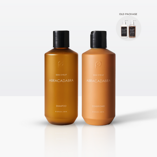 [NEW] PACK ABRACADABRA Anti-Hair Fall SHAMPOO & CONDITIONER แชมพูและครีมนวดฟื้นบำรุงลดผมร่วง ช่วยผมเกิดใหม่ +214%