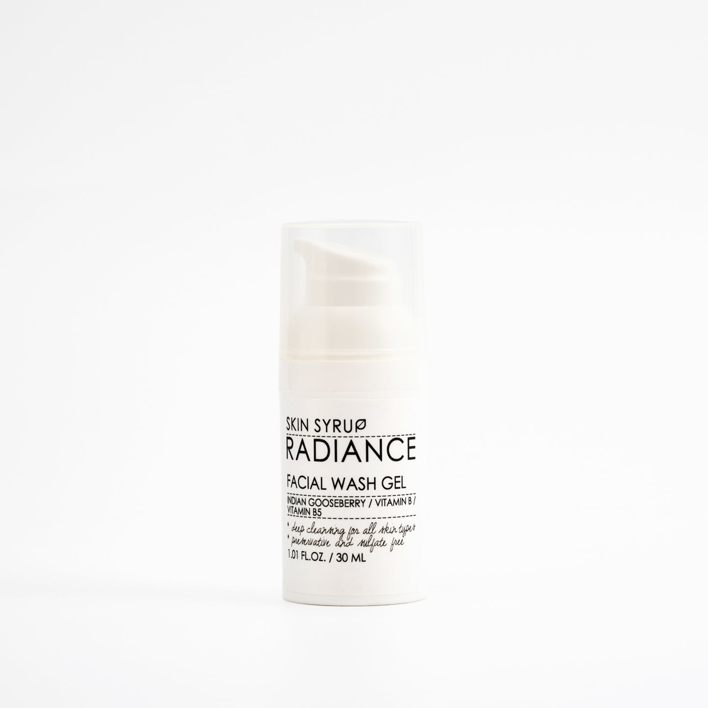 Radiance Facial wash gel