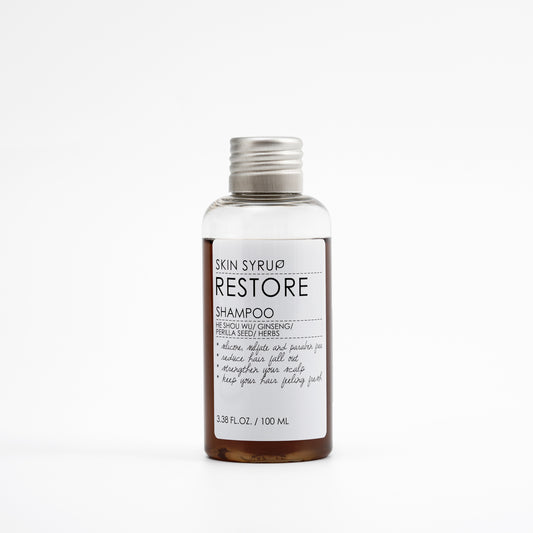 Restorative scalp treatment shampoo