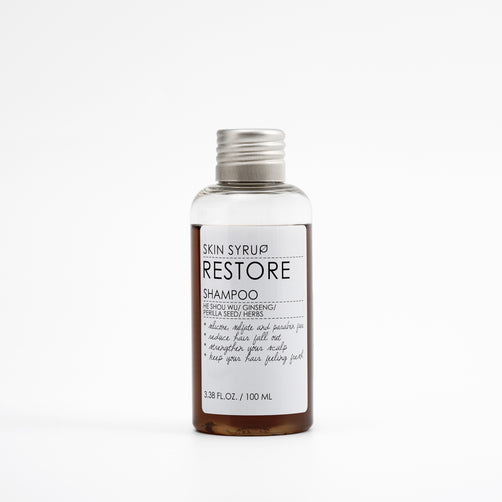 Restorative scalp treatment shampoo